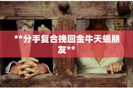 **分手复合挽回金牛天蝎朋友**