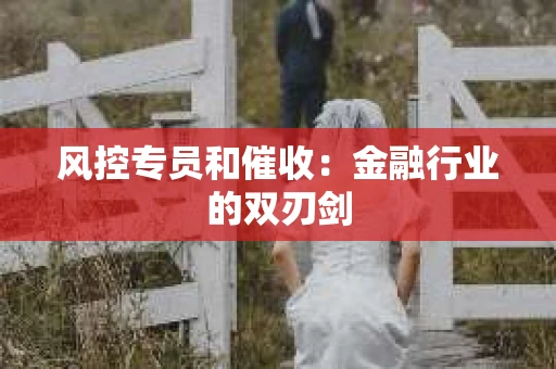 风控专员和催收：金融行业的双刃剑