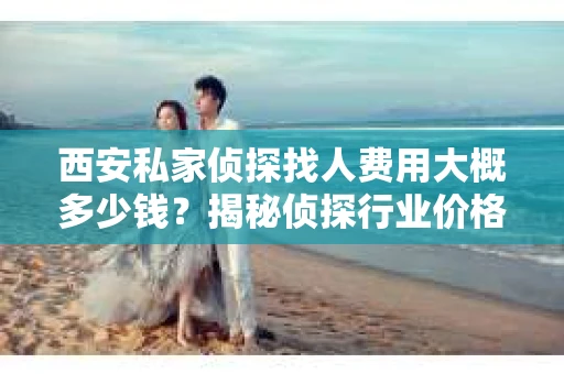 西安私家侦探找人费用大概多少钱？揭秘侦探行业价格之谜