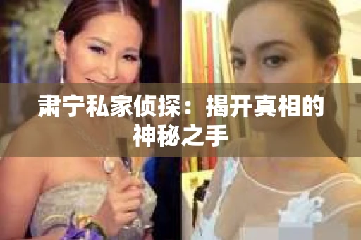 肃宁私家侦探：揭开真相的神秘之手