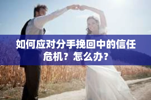 如何应对分手挽回中的信任危机？怎么办？