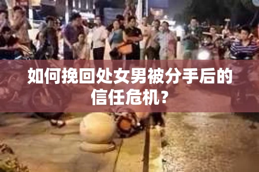 如何挽回处女男被分手后的信任危机? 如何挽回处女男被分手后的信任危机?