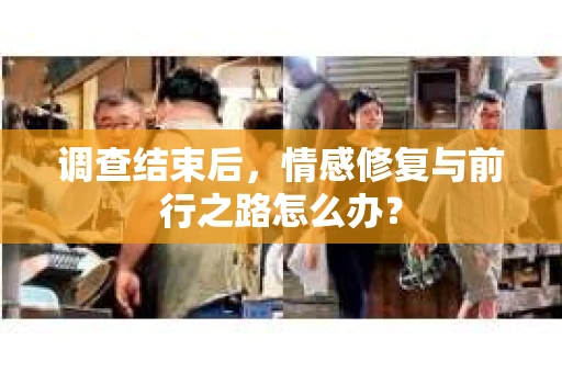 调查结束后，情感修复与前行之路怎么办？