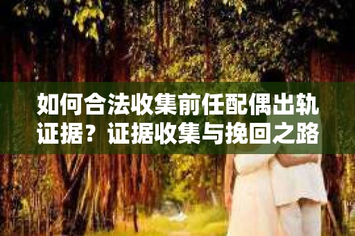 如何合法收集前任配偶出轨证据？证据收集与挽回之路怎么办？