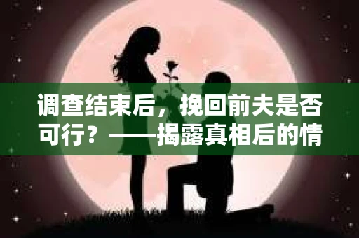 调查结束后，挽回前夫是否可行？——揭露真相后的情感疗愈与人生决策